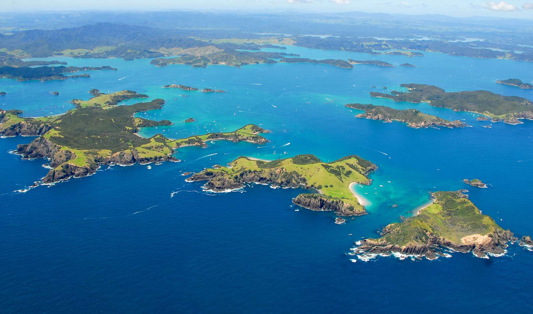 Bay of Islands Aerial View